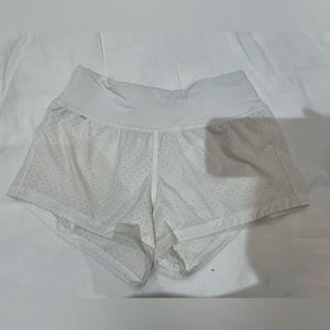 White womens lululemon shorts